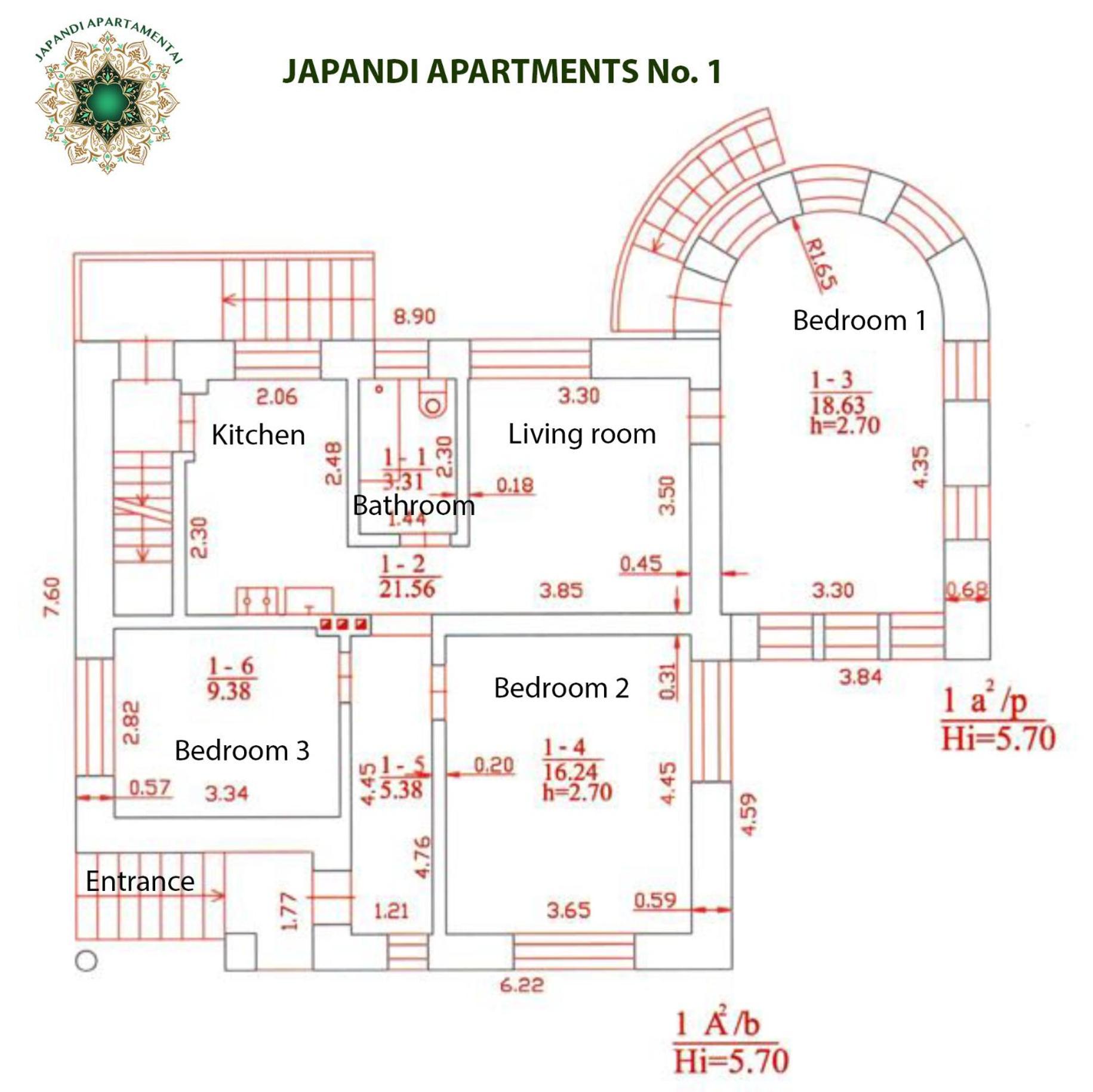 Japandi Apartamentai Kaunas Exterior photo